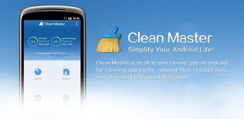 Android 軟體《Clean Master》清除無用垃圾檔案，自動釋放記憶體，隨時保持手機最佳狀態