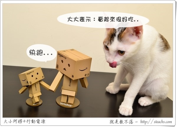 《開箱文》讓人尖叫的大小阿楞+行動電源，可愛指數大破表