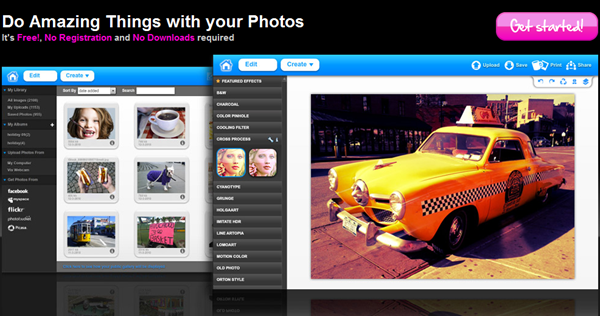 線上相片編修工具《befunky》多種濾鏡特效、藝術風格、相片相框通通一鍵套用