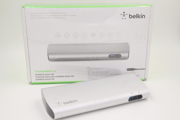 覺得 Mac 的外接孔不夠用？belkin Thunderbolt 2 Express Dock HD 是個好選擇