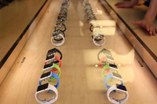 「試玩」Apple Watch & 全新 Macbook 動手玩 at 北京三里屯Apple Store