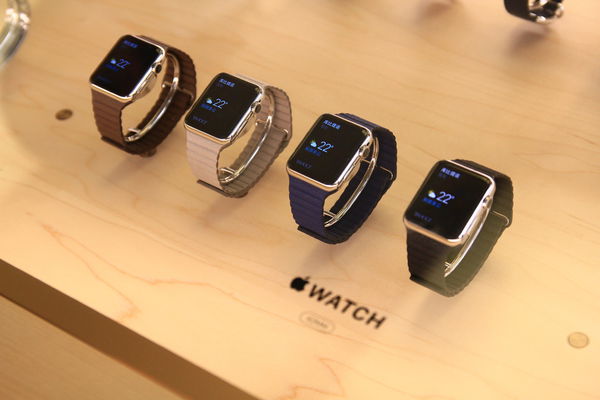 「試玩」Apple Watch & 全新 Macbook 動手玩 at 北京三里屯Apple Store