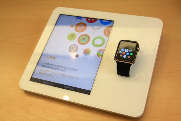 「試玩」Apple Watch & 全新 Macbook 動手玩 at 北京三里屯Apple Store