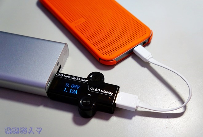 可偵測 QC 2.0 的「AnJie xp」USB電壓電流檢測器