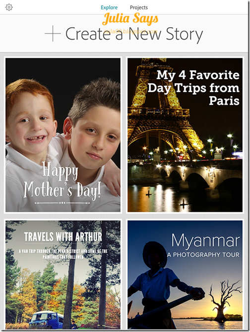 Adobe Slate 輕鬆做出雜誌風故事書，活用生活工作數位學習 (Web版/ iPad)