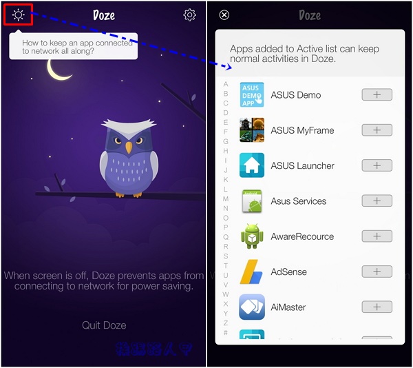 沒有升級 Android 6.0 也可以享受 Doze 的省電功能 - Doze App 沒有升級 Android 6.0 也可以享受 Doze 的省電功能 - Doze App
