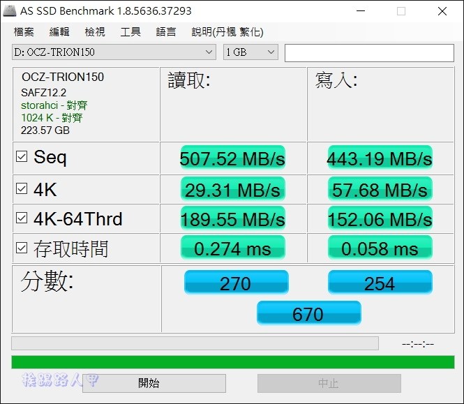 經濟實惠的 OCZ TRION 150 240GB TLC SSD 固態硬碟