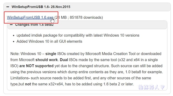 製作 USB 多重系統選單式的開機碟工具 – WinSetupFromUSB