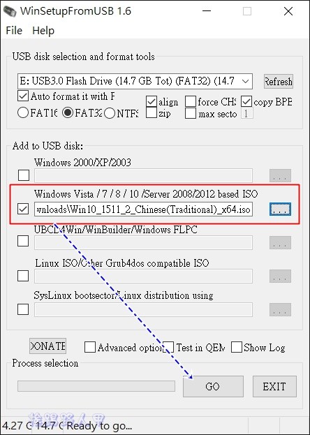 製作 USB 多重系統選單式的開機碟工具 – WinSetupFromUSB