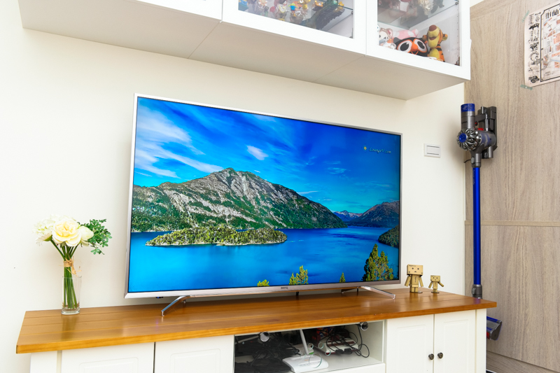 BenQ 55SY700 旗艦智慧型電視開箱，完整 4K 支援、可播放 HDR 10 影片