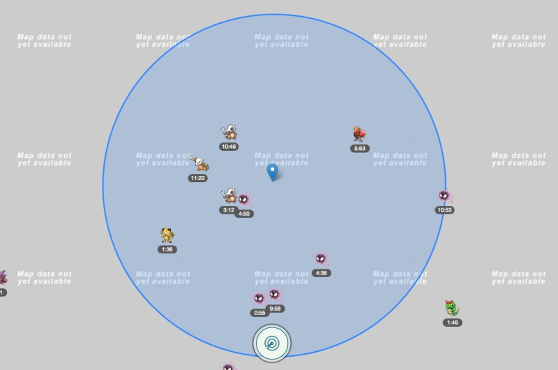Pokemon 雷達 FastPokeMap，如同先前公告一樣，真的復活了