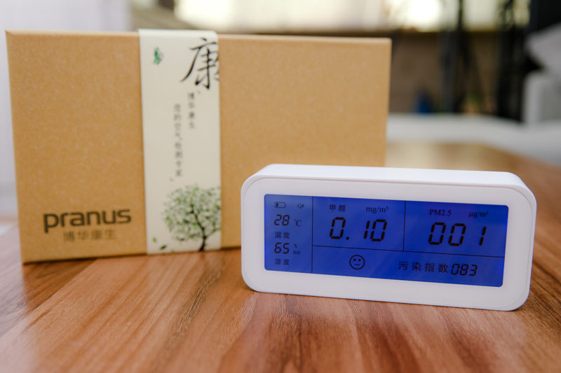 博華康生甲醛 PM2.5 檢測儀開箱，台灣傢俱比大陸好？