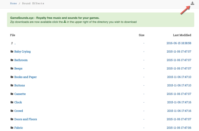 GameSounds - 專門收集遊戲音效的網站，近上萬首各種類別都有