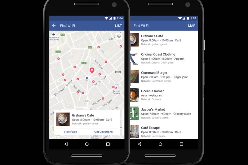 Facebook 推出新服務-「尋找 Wi-Fi」，讓用戶走到哪兒都不斷線！
