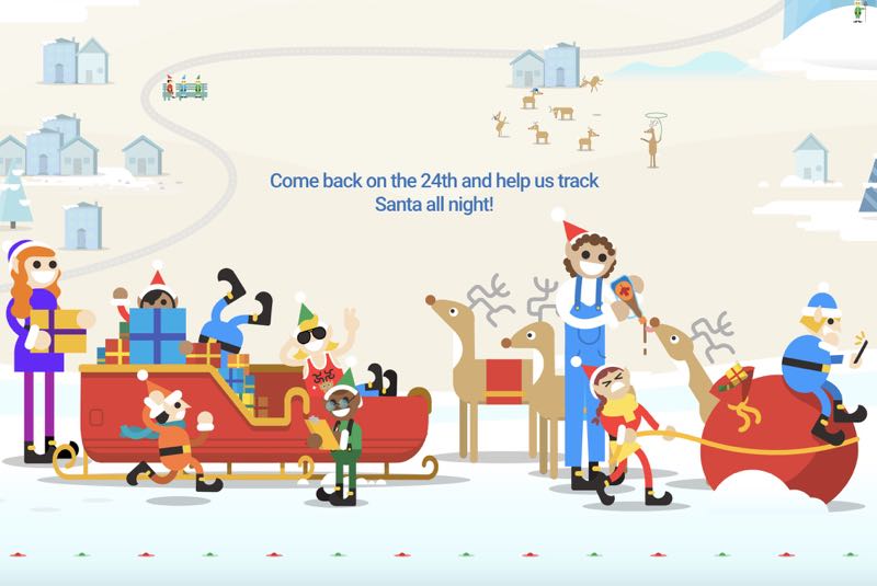 Google 聖誕老人追蹤器 (Santa Tracker) ，陪你一起倒數迎節聖誕節！