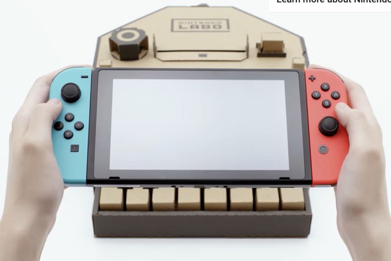 創意無上限！Nintendo Labo 為 Switch 帶來更多新玩法