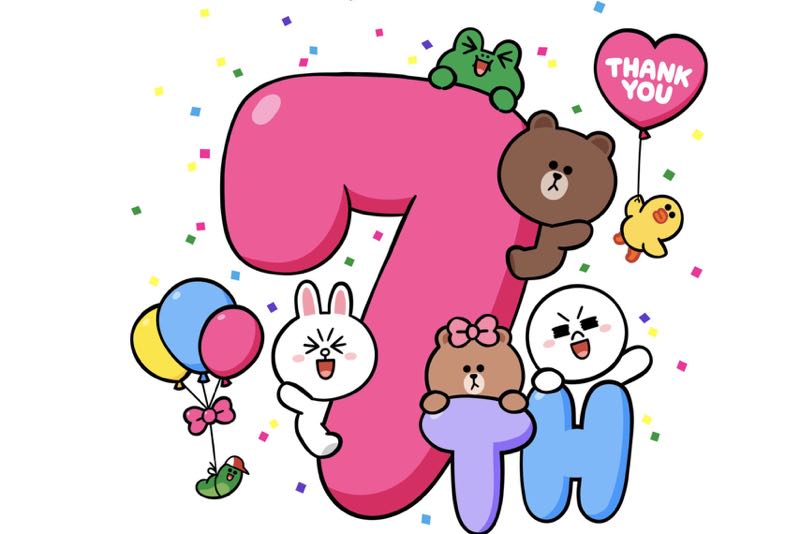 把握時間！LINE 三組紀念動態貼圖持續免費下載中