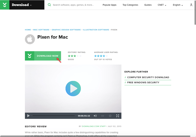 Pixen - Mac 版像素圖標設計軟體，支援圖層、繪圖板、多種格式輸出