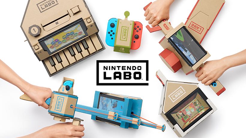 Nintendo Switch 創意系列「Nintendo Labo Toy-Con 01: 組合套裝」，中文版即將登台！