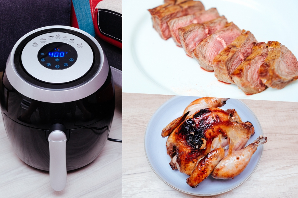 淘寶敗家心得 - 可以輕鬆做出一桌菜的科帥空氣炸鍋（AF606）開箱，牛排 12 分鐘搞定！