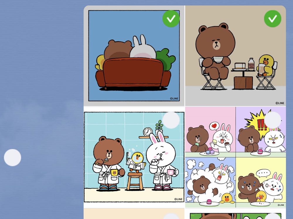 用 LINE 傳照片終於不用怕洗版，新功能讓照片們乖乖排好站一起