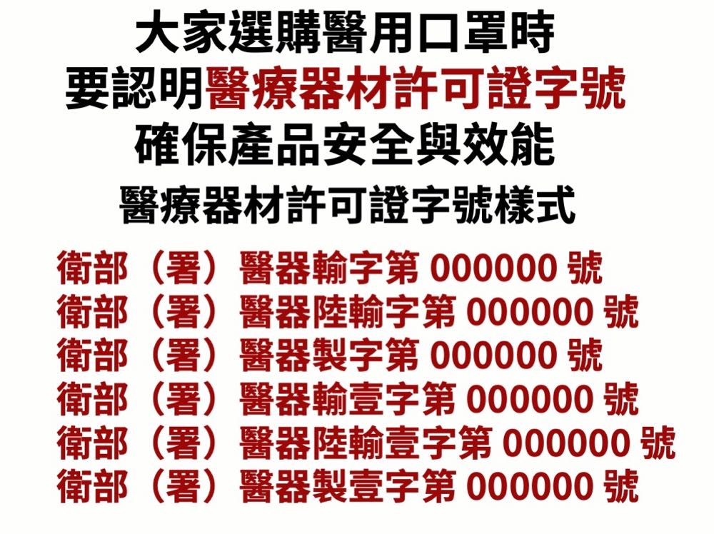 口罩 買對了嗎？ 衛福部教你怎麼醫療用口罩怎麼查！