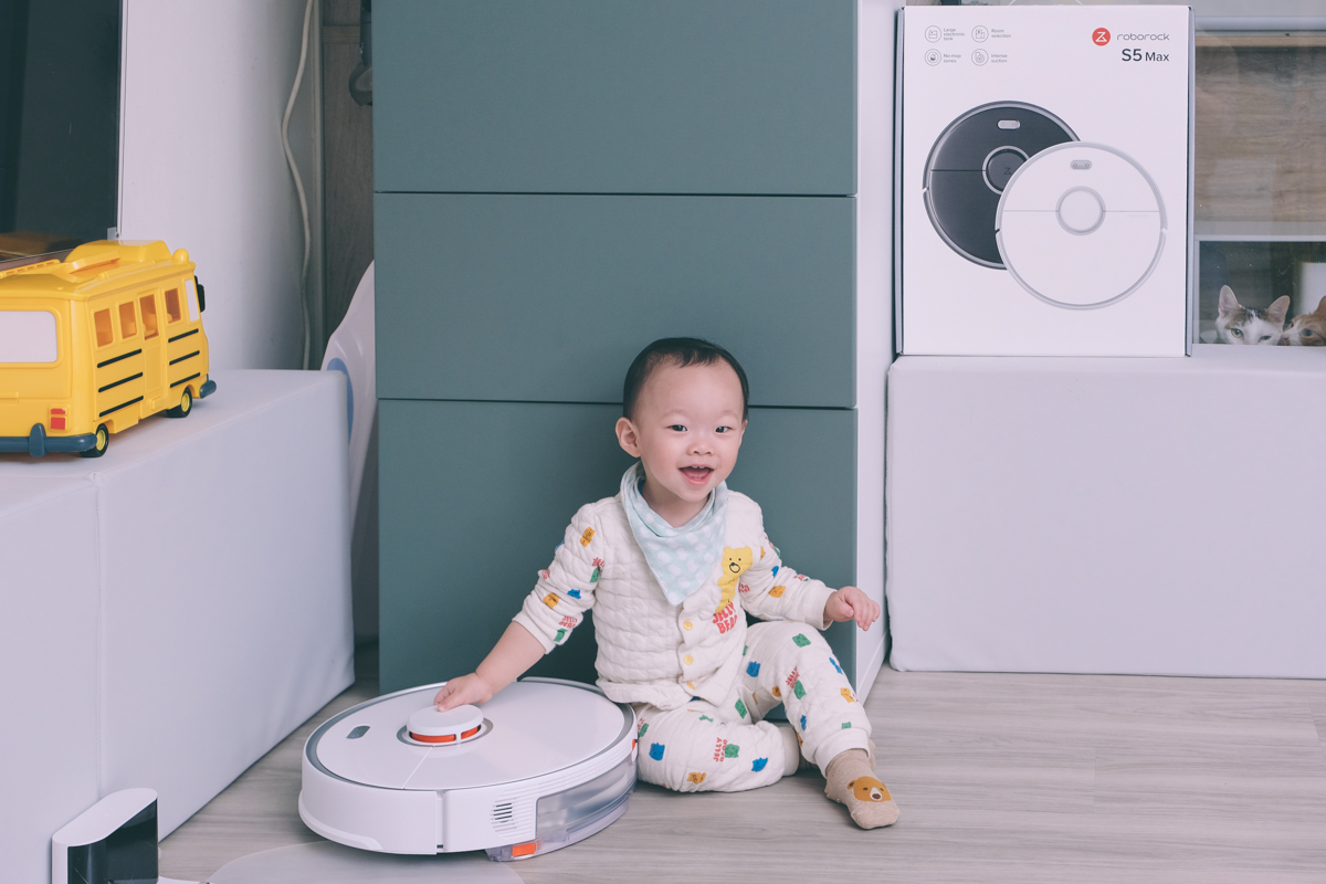 Roborock 石頭掃拖機器人二代 S5 Max 開箱，拖地功能再進化、清掃更智慧