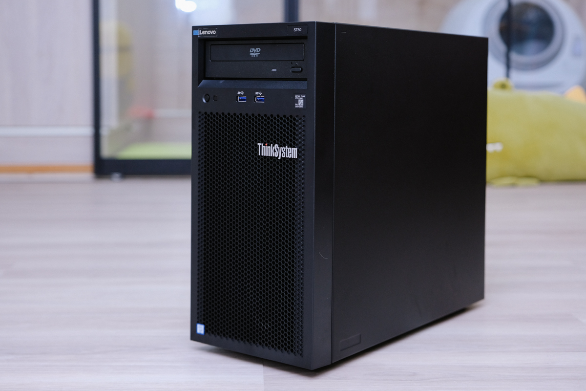 Lenovo ThinkSystem ST50 直立式伺服器開箱，工作室/中小企業入門的好選擇