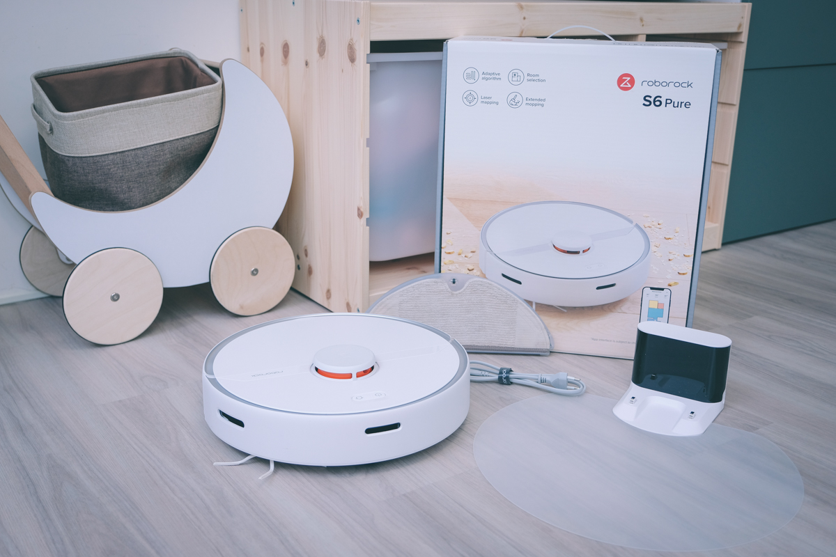 Roborock 石頭掃拖機器人二代 S6 Pure 開箱，萬元初機種高 CP 值的好選擇