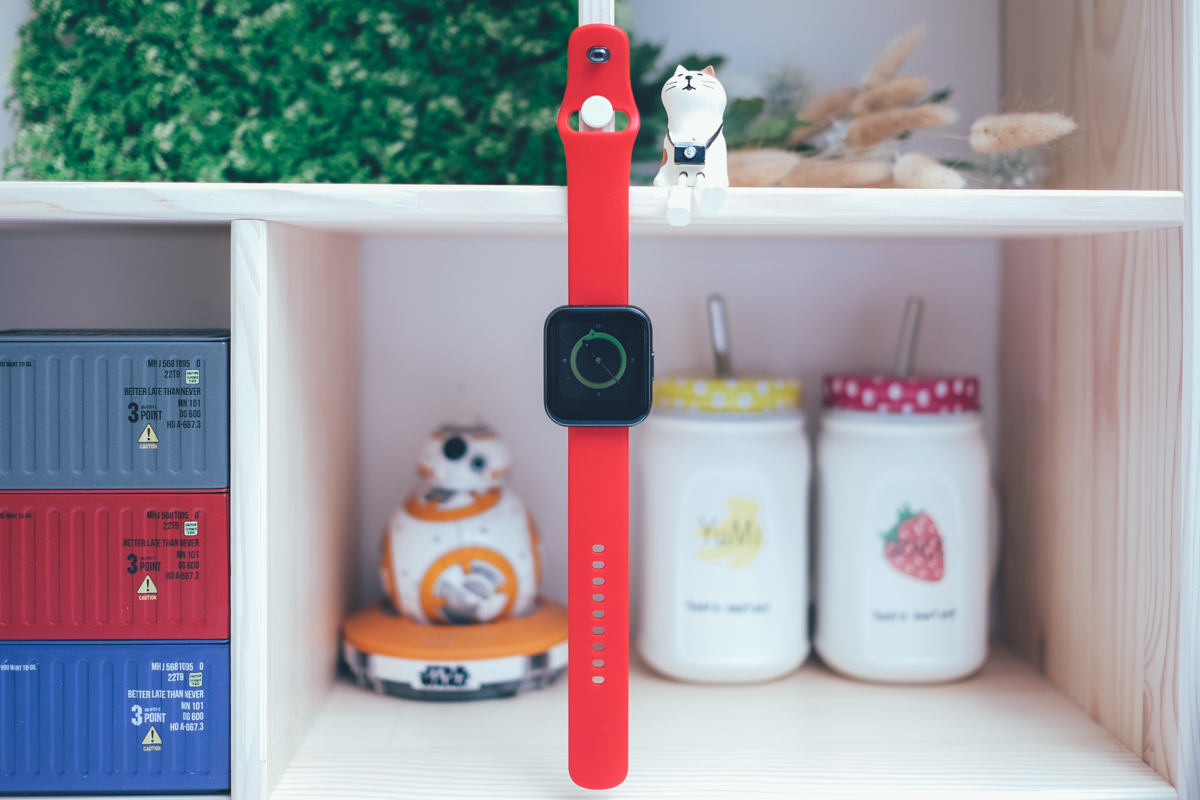 realme 首款智慧型手錶開箱，可偵測血氧濃度，續航高達七天以上