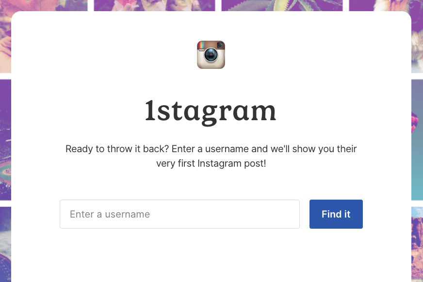 你還記得在 Instagram 發佈的第一則內容是什麼嗎？