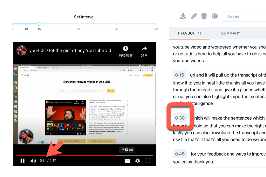 透過 YouTube 學語言的好幫手「you-tldr」，一鍵擷取 YouTube 字幕內容