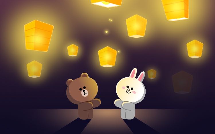 台灣限定！ LINE 為元宵節帶來限時天燈特效