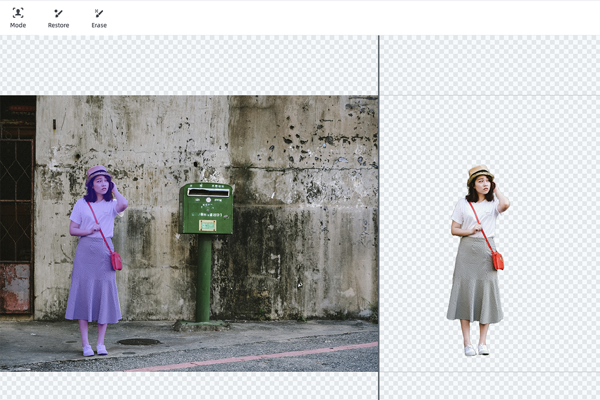 fococlipping - 免費線上去背工具，可替換背景