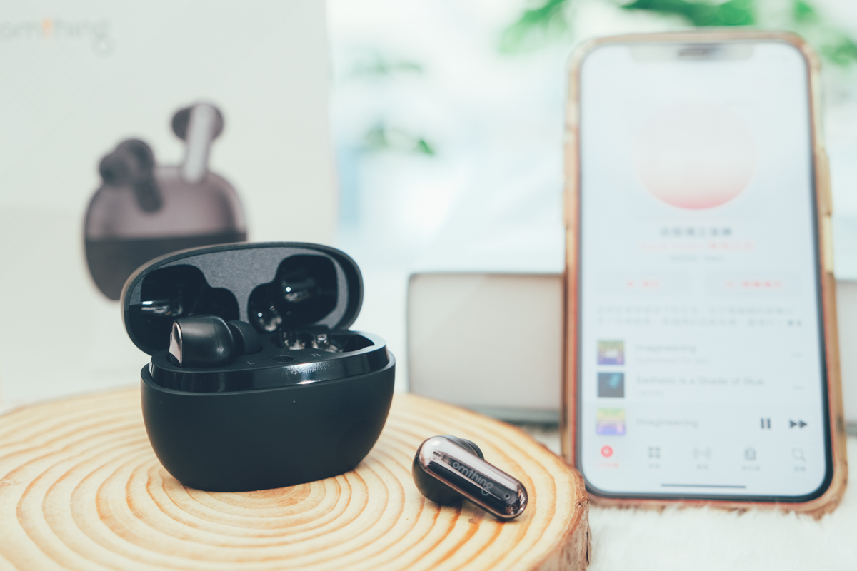 omthing AirFree 2 真無線藍牙耳機開箱，2 千有找具備 ANC 主動式降噪、通透模式、IPX5 防水防塵