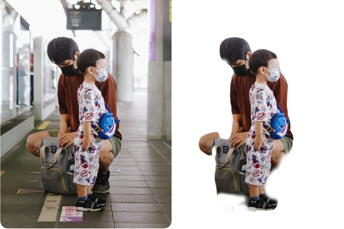 Pixlr 線上去背工具，免註冊直接用，效果還不錯