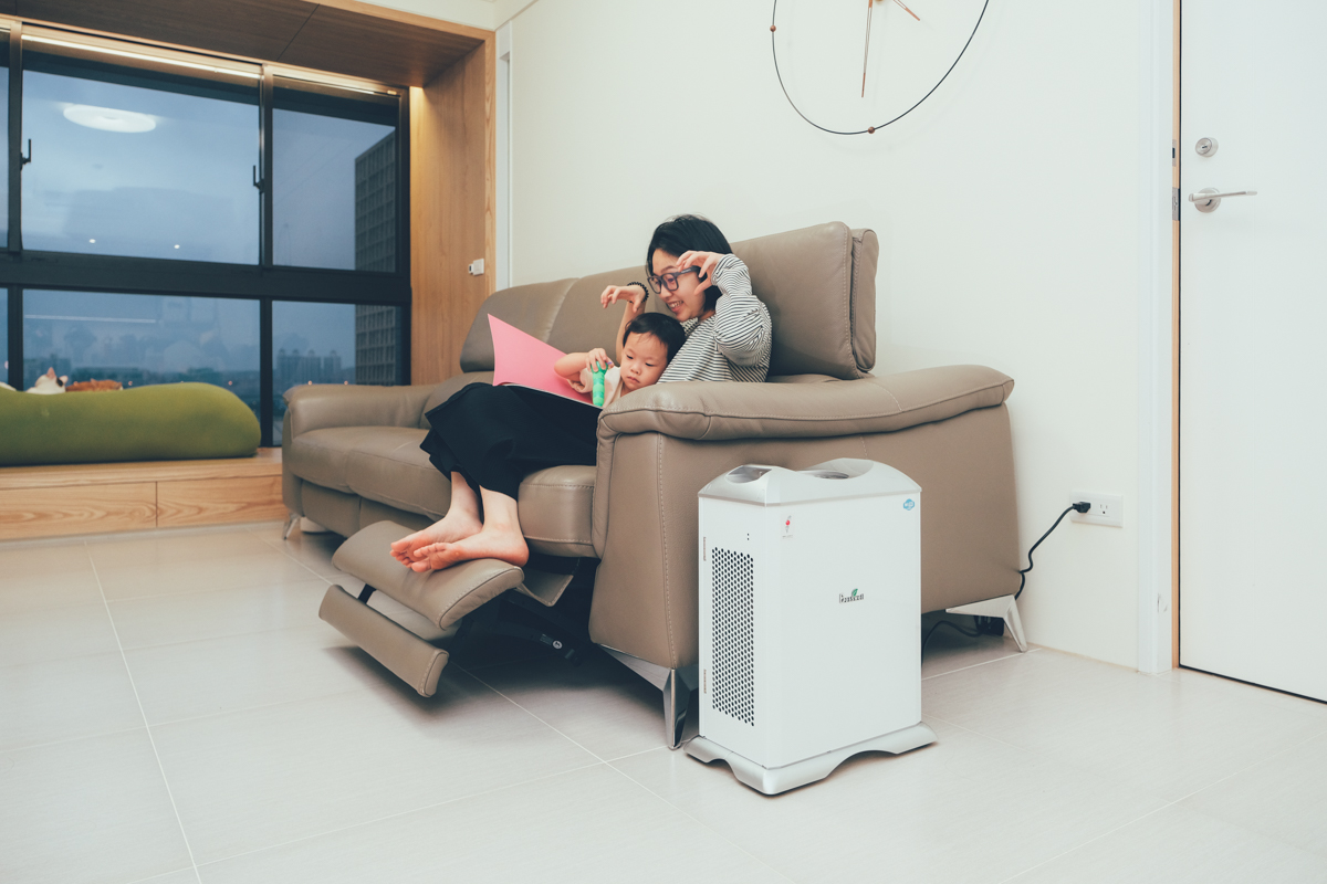 博士韋爾Bosswell空氣清淨機開箱，金選認可 CP 值最好的免濾網空氣清淨機