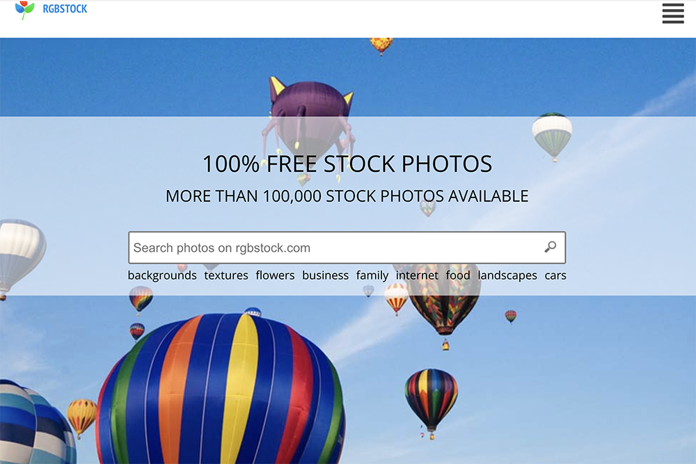 RGBStock 線上免費圖庫，超過十萬張圖片，你也可以加入分享圖片的一份子