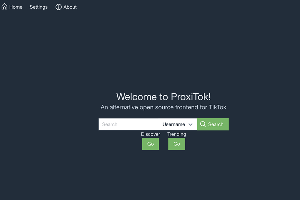 透過 ProxiTok 免登入就能瀏覽 TikTok 抖音的內容