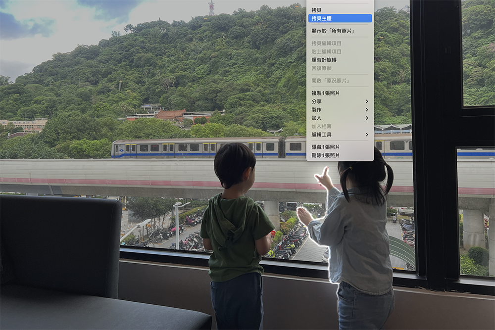 macOS Ventura 照片 APP 新增「拷貝主體」功能，一秒搞定去背超好用