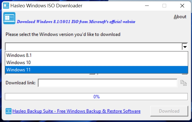 如何快速從微軟官網下載 Windows 8.1/10/11 光碟映像檔案？