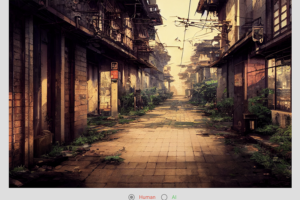 Human Or AI？你能猜對多少幅畫，是人還是 AI 畫的！