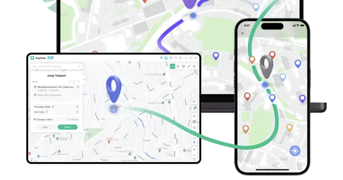 GPS 定位修改軟體 AnyPorter Pro 限時免費中、有在玩寶可夢或魔物獵人必備（?）