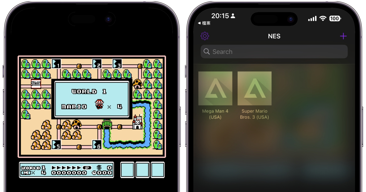 iOS 上架可用的遊戲模擬器「Delta」，支援讀取 NES、GBA、N64 等經典遊戲主機模擬器