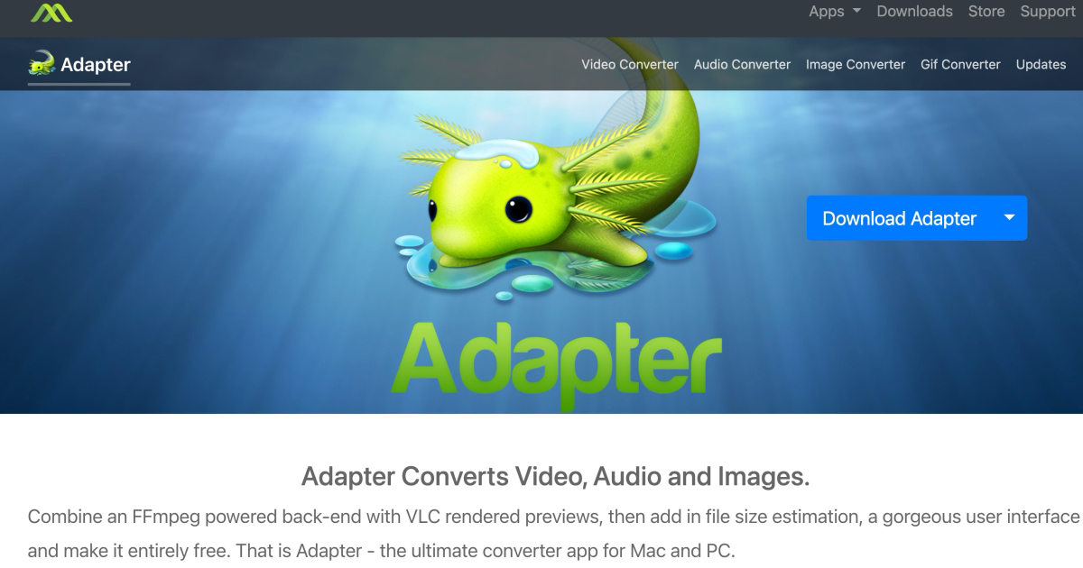 Adapter - 免費好用的影音轉檔軟體，支援各種格式，使用簡單，支援 Windows/macOS 雙系統