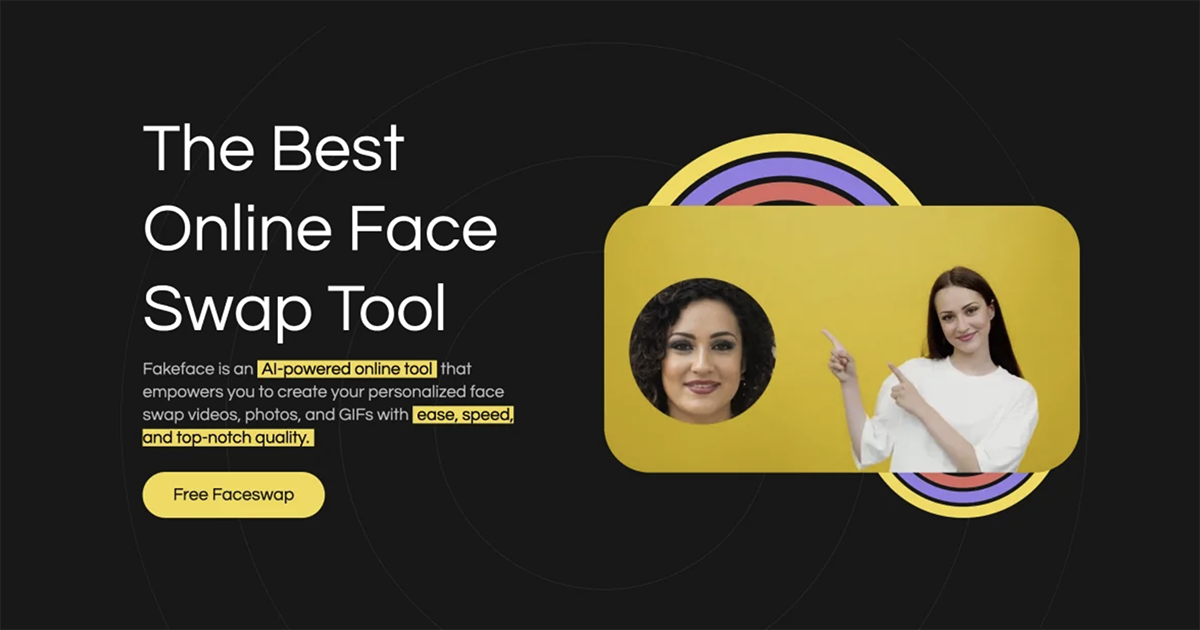 FAKEFACE - 一鍵將照片或影片換臉，18 禁也能換，超強的 AI換臉
