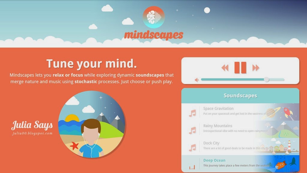 放下 3C產品，打開 Mindscapes 進入音樂冥想世界，做一次心靈 SPA