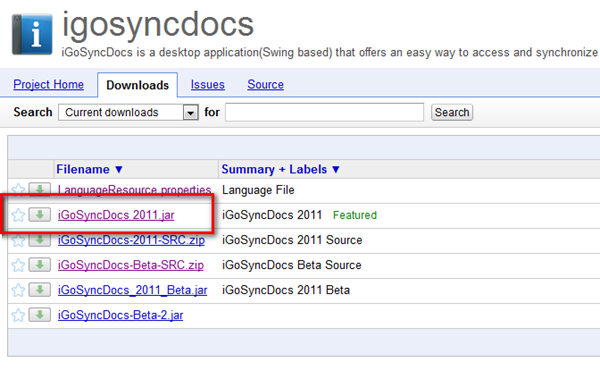 Google文件管理工具《igosyncdocs》在電腦上管理Google Docs，可批次下載/上傳