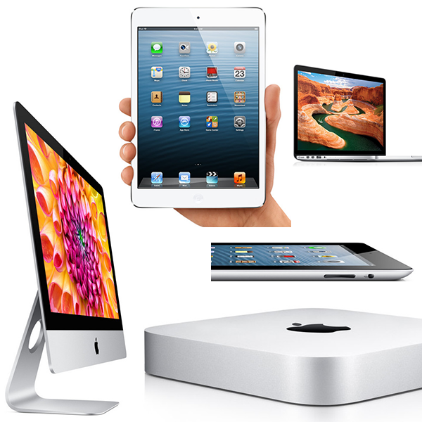 APPLE 發表會懶人包，iPad Mini 11/2即將上市，13 吋 MBPR、新版 Mac Mini、新版 iMac、iPad4(new iPad升級版)