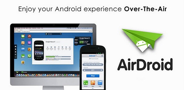 Android軟體《AirDroid》電腦透過Wifi連線用瀏覽器管理Android手機